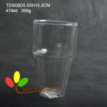 Glass daul-wall cup