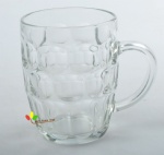 glass beer mug 500ml