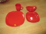 ceramic square shape bowl
