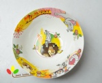 7inch saled bowl with decal