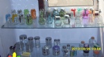 Various glass kinds jar