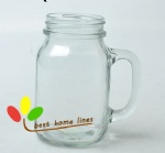 Glass mug with handle 620ml